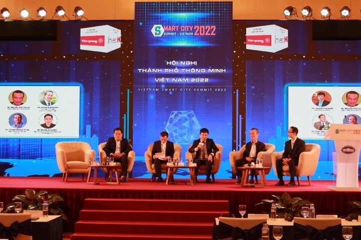 Hội nghị thành phố thông minh Việt Nam 2022 diễn ra vừa qua tại Hà Nội