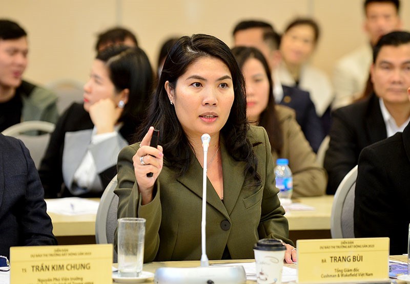 Bà Trang Bùi - Tổng giám đốc Cushman & Wakefield Việt Nam