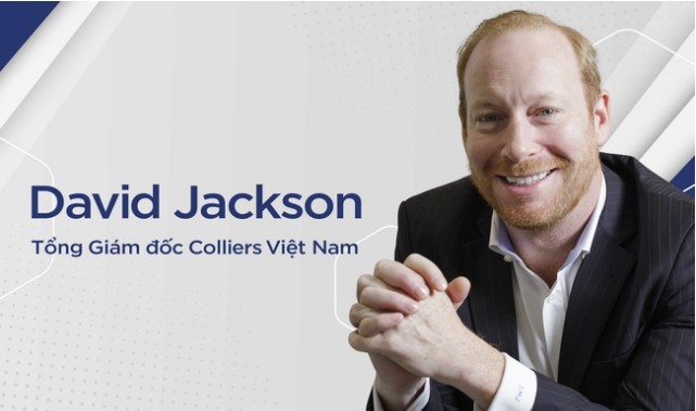 Ông David Jackson, Tổng Giám Đốc Colliers (Việt Nam).