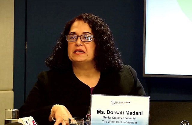 Bà Dorsati Madani, chuyên gia kinh tế cao cấp WB - Ảnh: VGP/HT