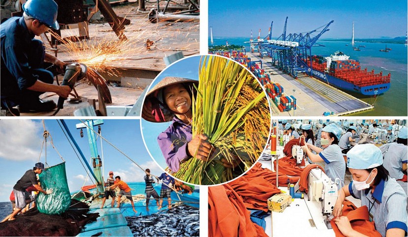 OECD dự báo kinh tế Việt Nam tăng trưởng vững chắc, với tổng sản phẩm trong nước (GDP) ở mức 6,5% vào năm 2023 và 6,6% trong năm 2024. (Ảnh: Đức Trung)