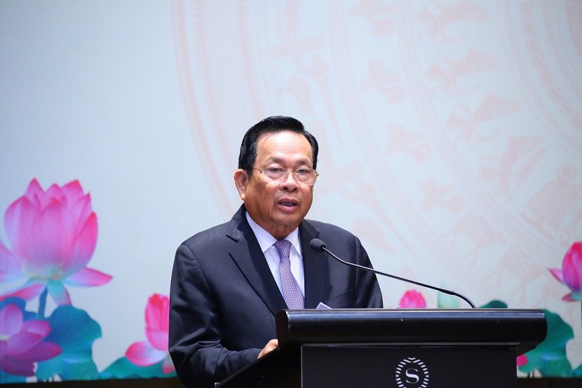 Bộ trưởng Bộ Lao động và Đào tạo nghề Campuchia Ith Samheng.