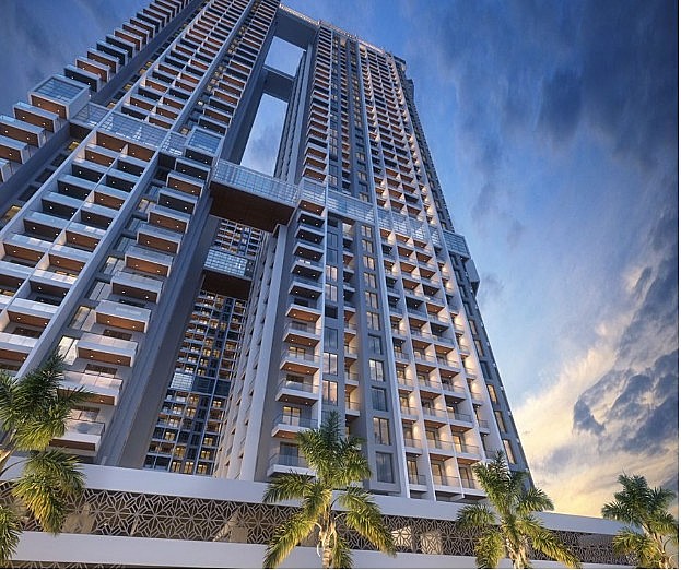 Công trình Urban Skyline (Ấn Độ) dự thi hạng mục Thiết kế Khu dân cư xuất sắc nhất. (Ảnh: AADA)