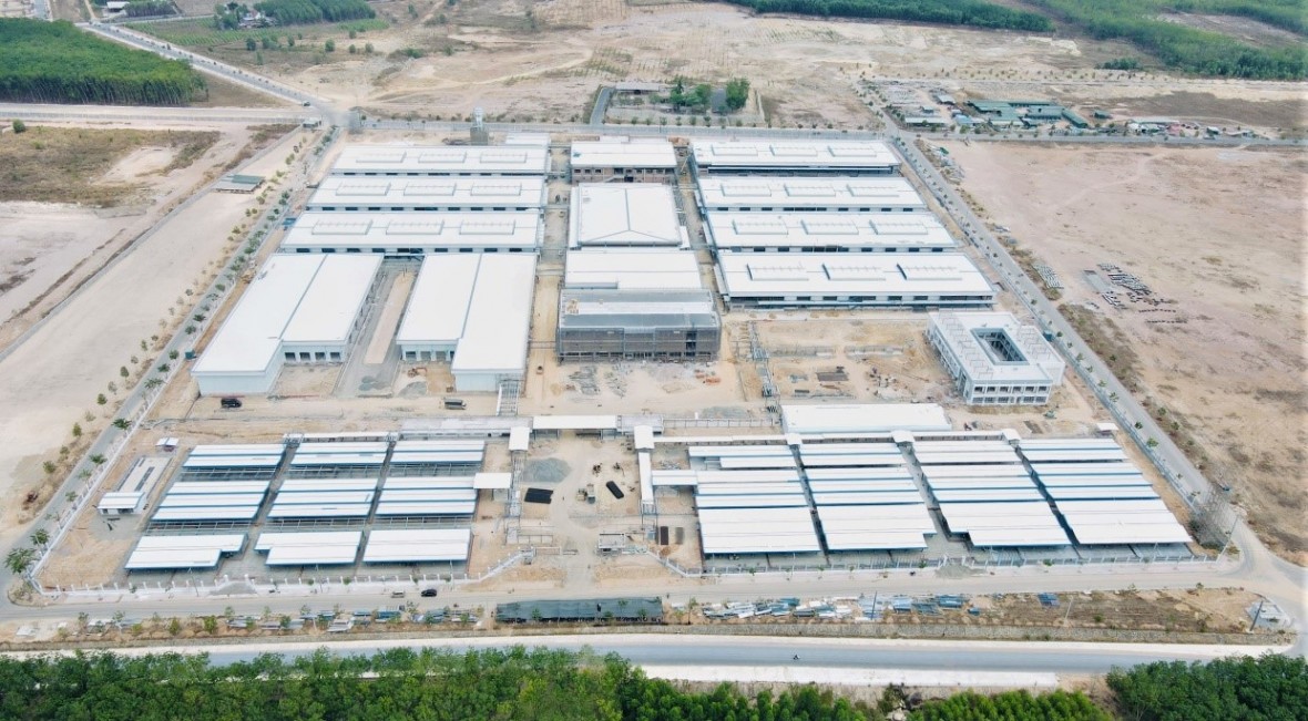 Cụm Công nghiệp Nam Hà đã hoàn thiện 100% sẵn sàng bàn giao.