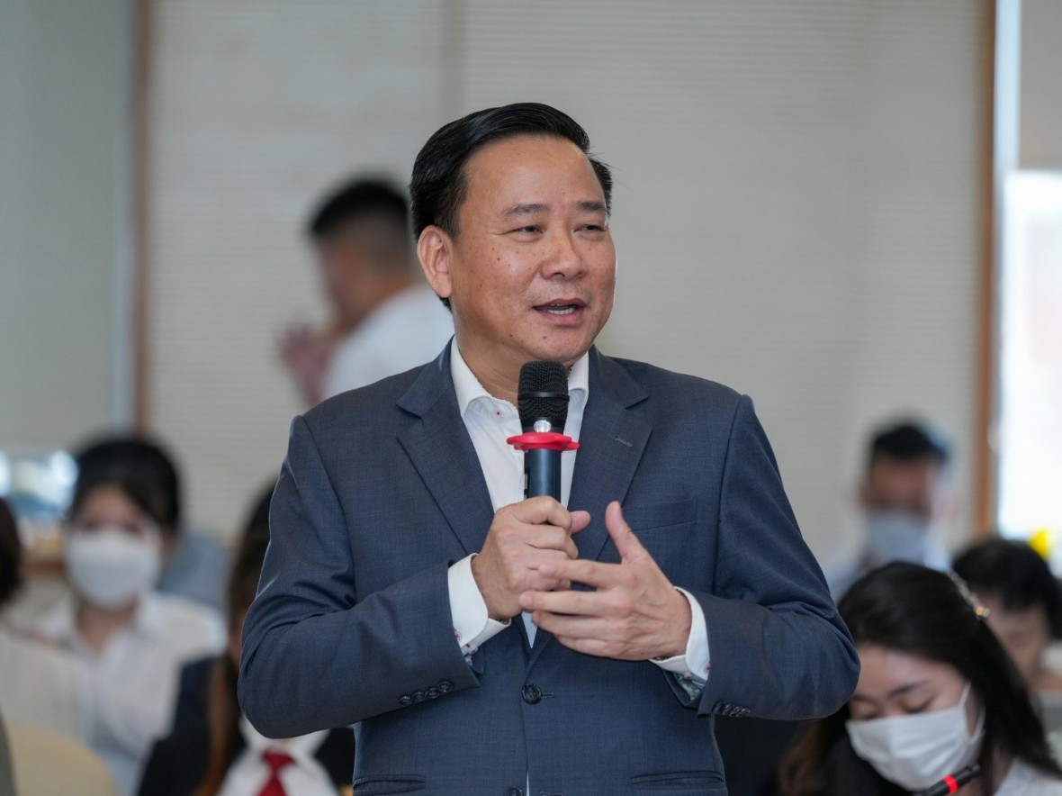 Ông Trần Quốc Dũng, Phó Tổng Giám đốc Tập đoàn Hưng Thịnh.