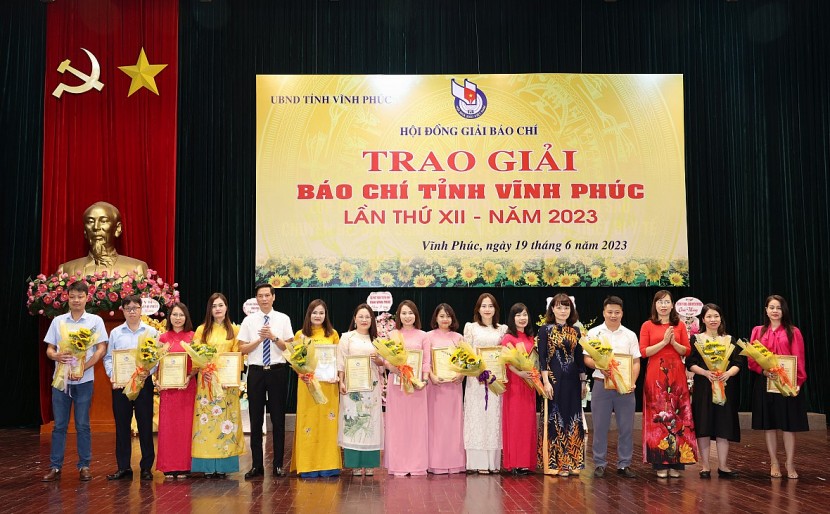 Phóng viên Tạp chí điện tử Kinh doanh và Phát triển đạt Giải báo chí tỉnh Vĩnh Phúc lần thứ XII