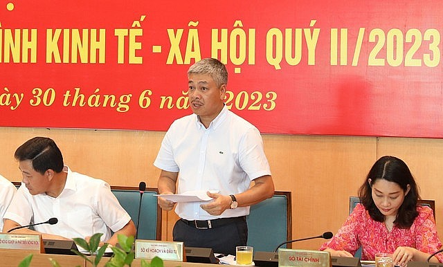 Phó Giám đốc Sở Kế hoạch và Đầu tư Vũ Duy Tuấn. Ảnh: VGP/Minh Anh