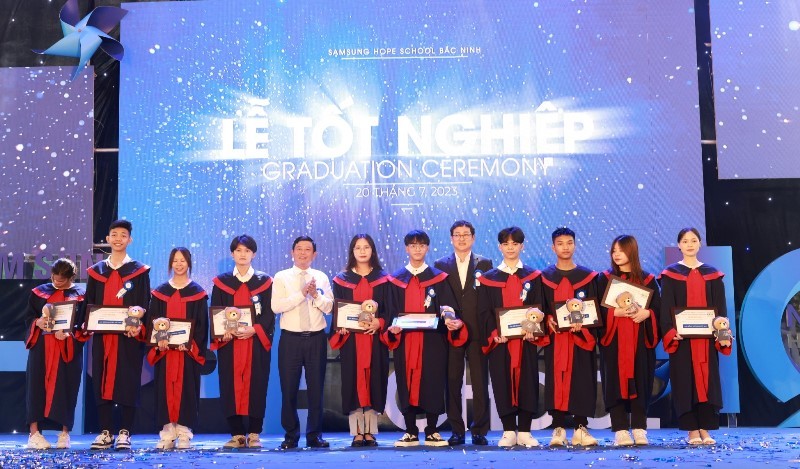 Kỷ niệm 10 năm thành lập Ngôi trường hy vọng Samsung Bắc Ninh