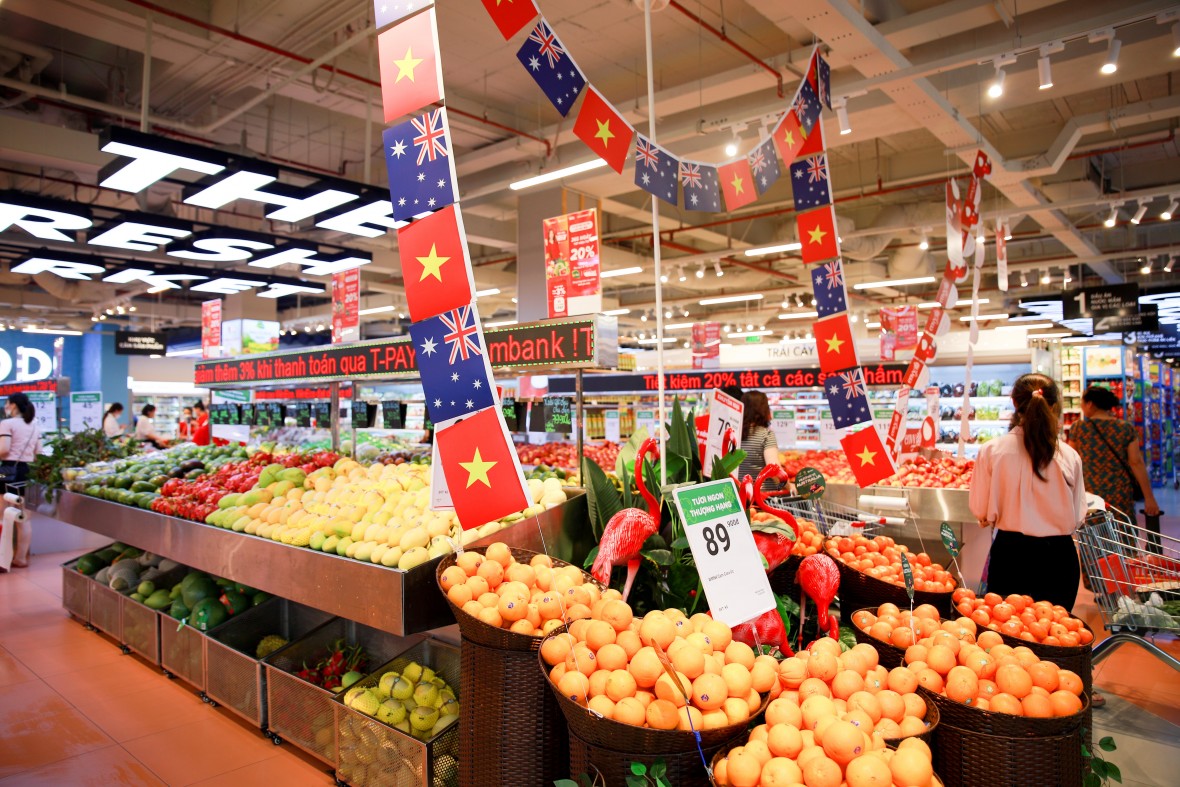 Lễ hội Hương vị Australia 2023 diễn ra từ ngày 10/8 đến ngày 23/8 tại 61 siêu thị WinMart và toàn bộ cửa hàng WinMart+ khu vực TP. Hà Nội và TP. Hồ Chí Minh.