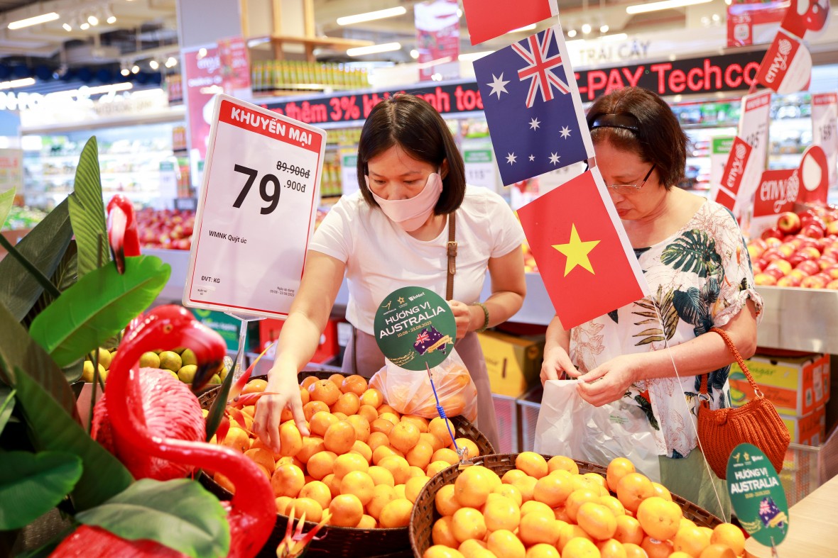 Lễ hội Hương vị Australia 2023 diễn ra từ ngày 10/8 đến ngày 23/8 tại 61 siêu thị WinMart và toàn bộ cửa hàng WinMart+ khu vực TP. Hà Nội và TP. Hồ Chí Minh.