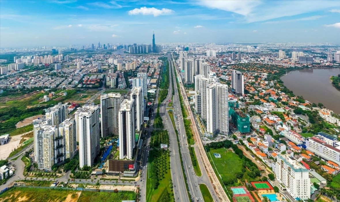 Trong dài hạn, thị trường bất động sản Việt Nam vẫn còn nhiều triển vọng.