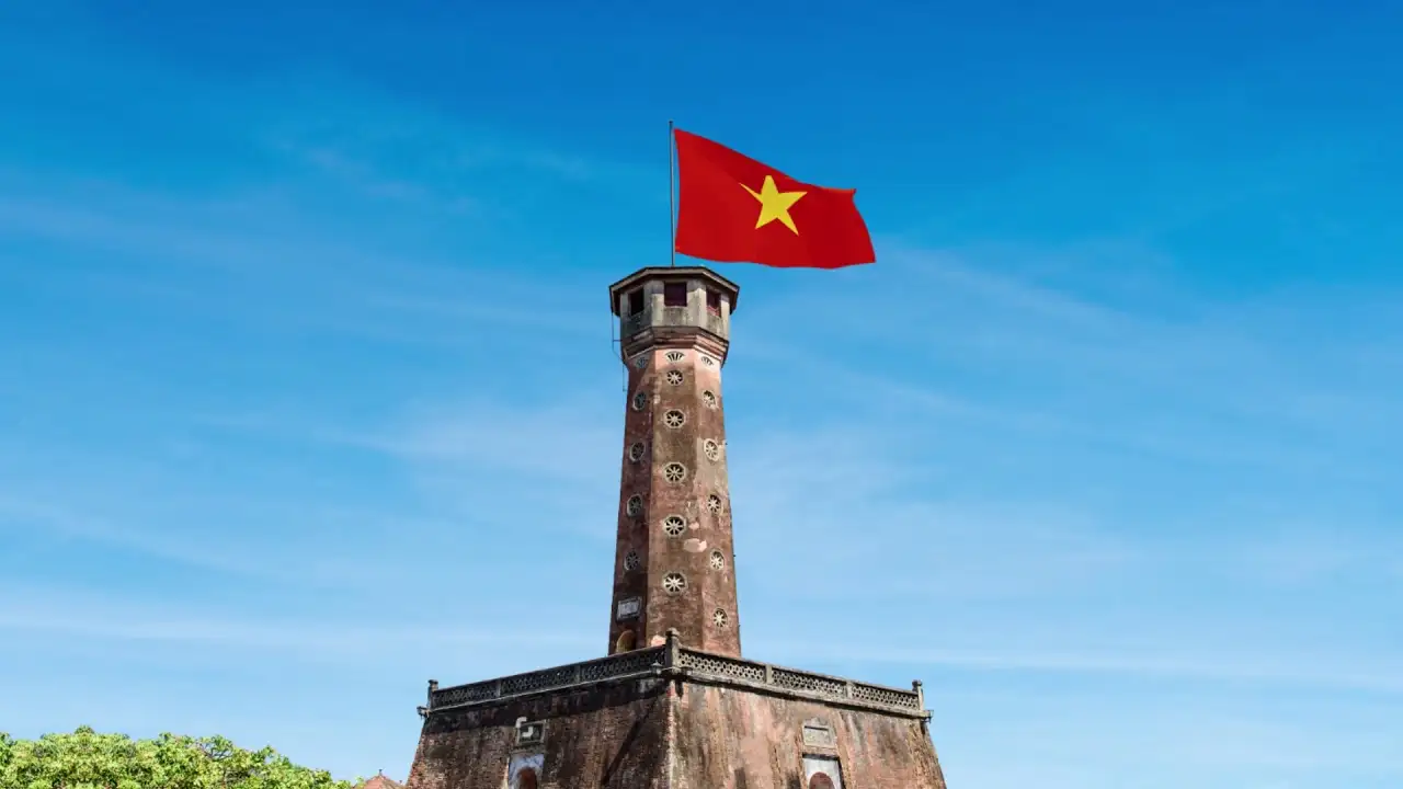 Chủ tịch Hồ Chí Minh đọc bản Tuyên ngôn Độc lập khai sinh nước Việt Nam Dân chủ Cộng hòa, ngày 2/9/1945. Ảnh tư liệu.