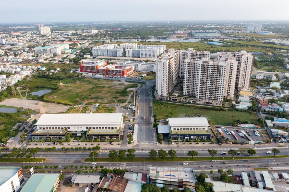 Giá căn hộ tại TP Hồ Chí Minh tăng cao dù thị trường chung ảm đạm.