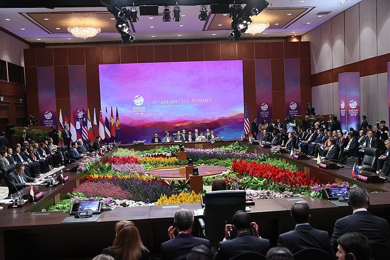 Quang cảnh Hội nghị Cấp cao ASEAN-Hoa Kỳ lần thứ 11. (Ảnh: Dương Giang)