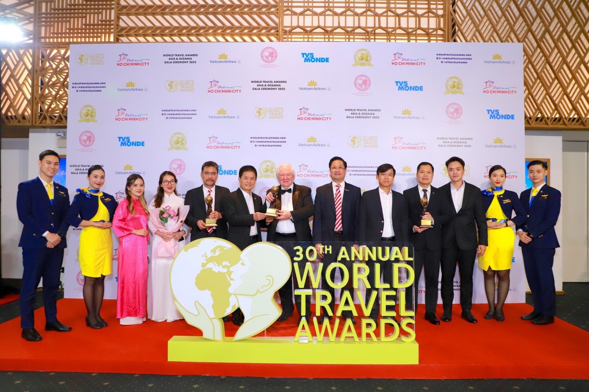 Vietravel vinh danh Nhà điều hành tour hàng đầu Châu Á 2023