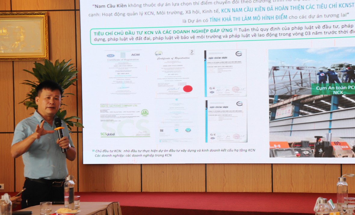 Trao đổi kinh nghiệm nhằm thúc đẩy phát triển khu công nghiệp sinh thái giữa Việt Nam và Indonesia