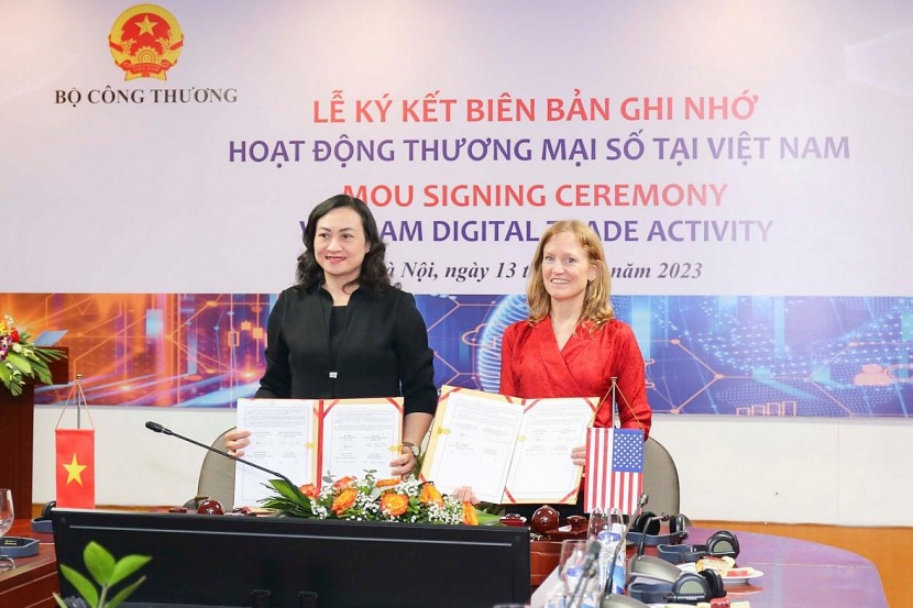 Bộ Công Thương và USAID ý kết Biên bản ghi nhớ (MOU) về hoạt động thương mại số tại Việt Nam.