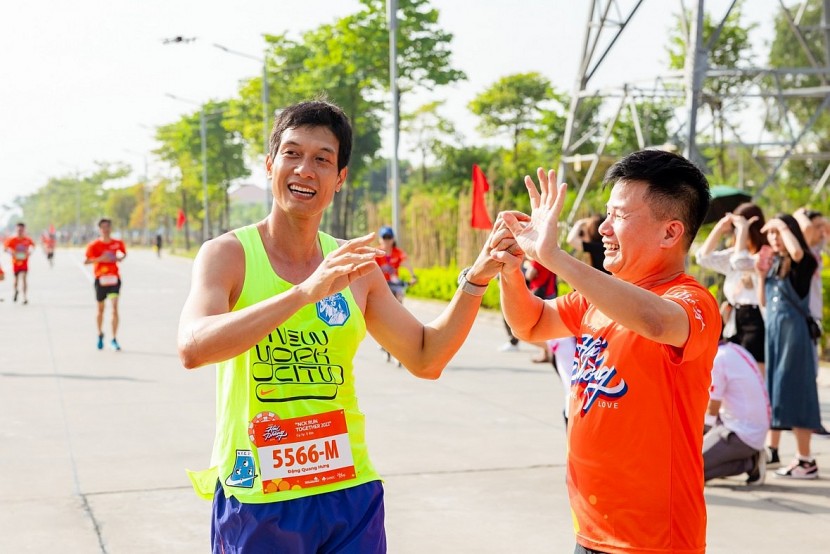 Ông Hoàng Tuấn Anh, Tổng giám đốcShienc chia sẻ về ý nghĩa của giải chạy “NCK Run Together 2023”