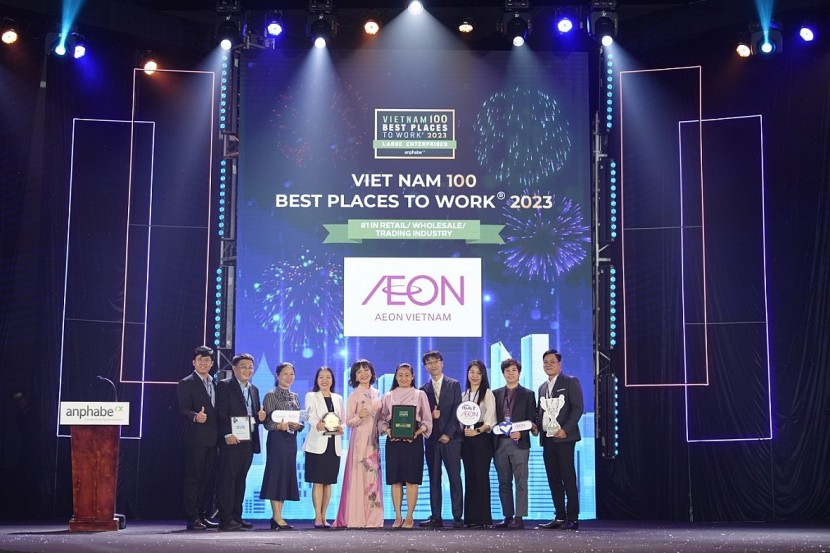 : Giải thưởng “Nơi làm việc tốt nhất Việt Nam” khẳng định nỗ lực của gần 5000 “Người AEON” hiện tại trong hành trình kiến tạo môi trường làm việc tại AEON Việt Nam