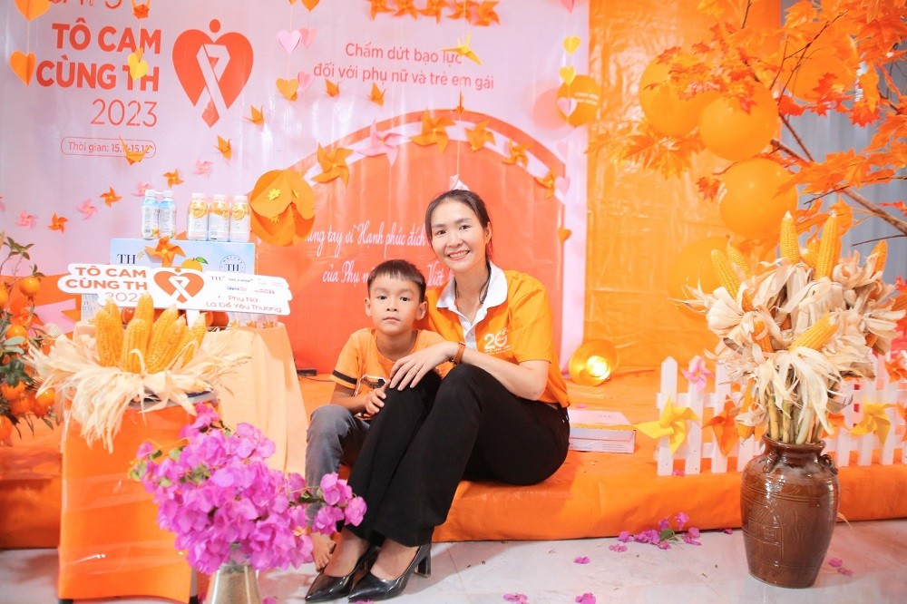 "Tô cam cùng TH 2023 - Chung tay vì hạnh phúc đích thực của phụ nữ và trẻ em Việt Nam"