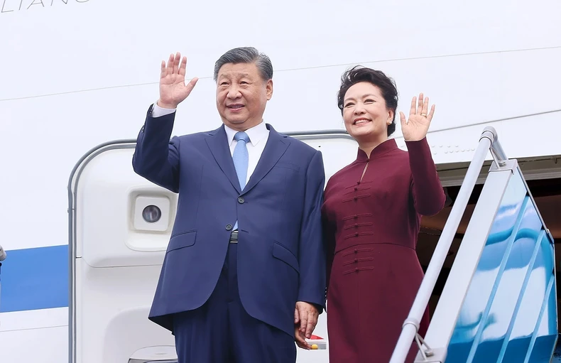 Tổng Bí thư, Chủ tịch nước Trung Quốc Tập Cận Bình bắt đầu thăm cấp Nhà nước tới Việt Nam