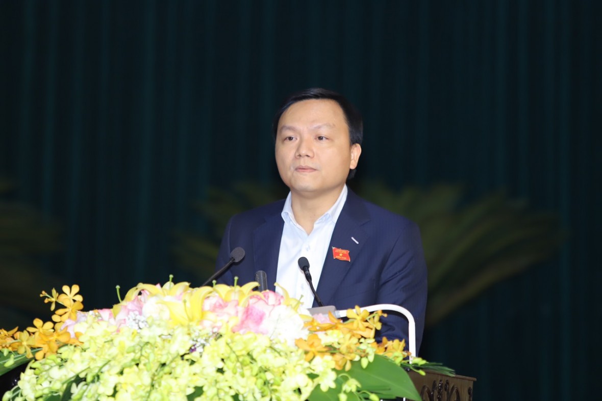 Giám đốc Sở Kế hoạch và Đầu tư tỉnh Thanh Hoá trả lời chất vấn