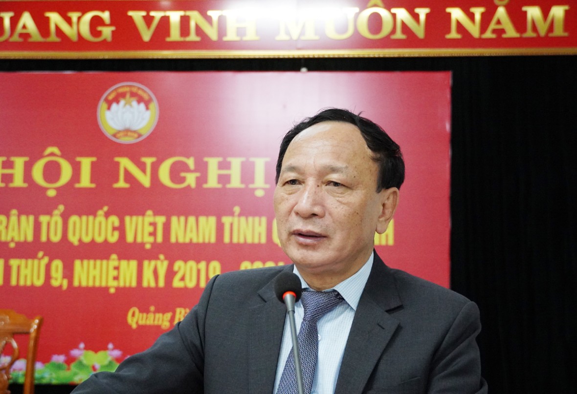 Phó Bí thư Thường trực Tỉnh ủy Trần Hải Châu phát biểu chỉ đạo tại hội nghị