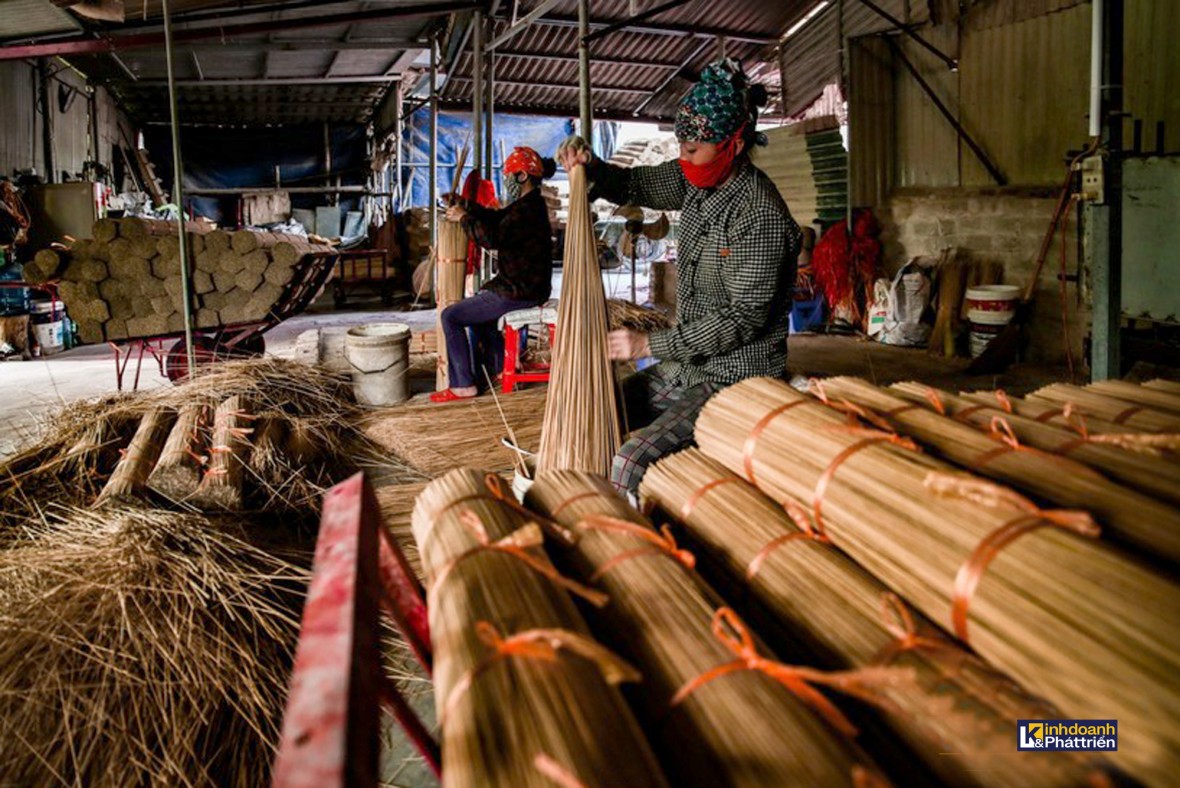 Làng hương Quảng Phú Cầu vào vụ Tết