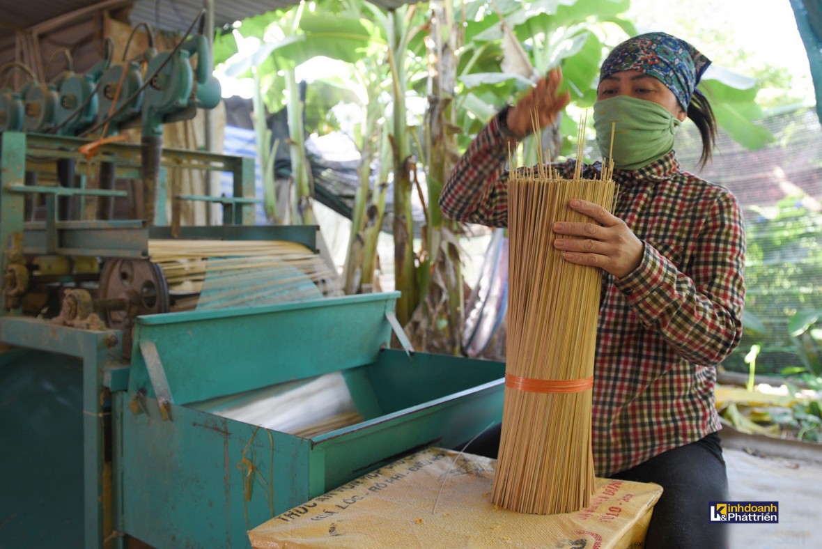 Làng hương Quảng Phú Cầu vào vụ Tết