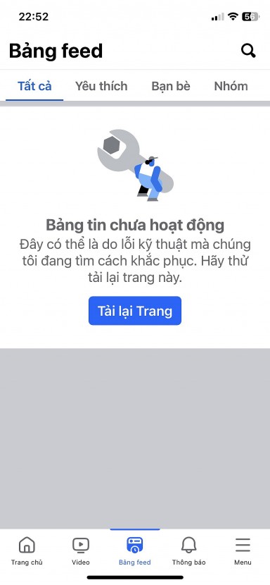 Tối 5/3 (giờ Việt Nam), Facebook, Messenger, Instagram gặp lỗi trên toàn cầu.