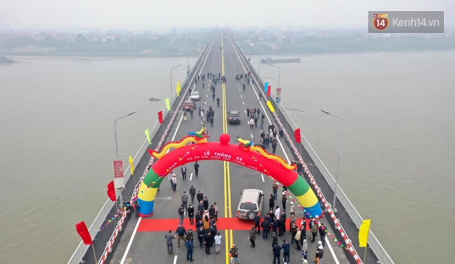 Thông xe cầu Thăng Long trở lại sau 4 tháng sửa chữa - Ảnh 1.