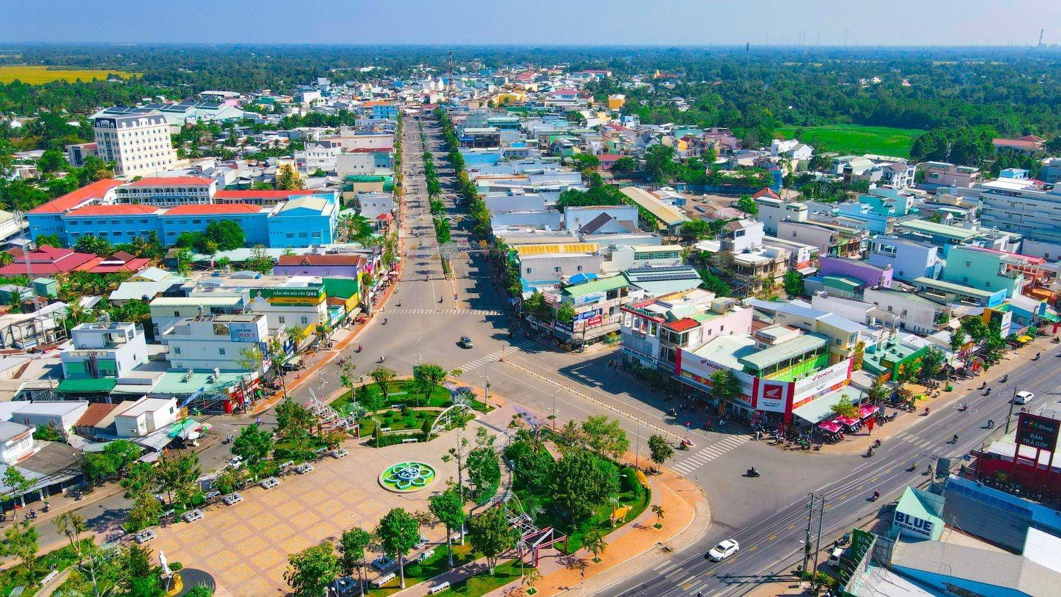 Bộ mặt đô thị Tây Nam Bộ đang ngày càng được tân trang hiện đại với các khu đô thị hiện đại. (Ảnh minh họa) 