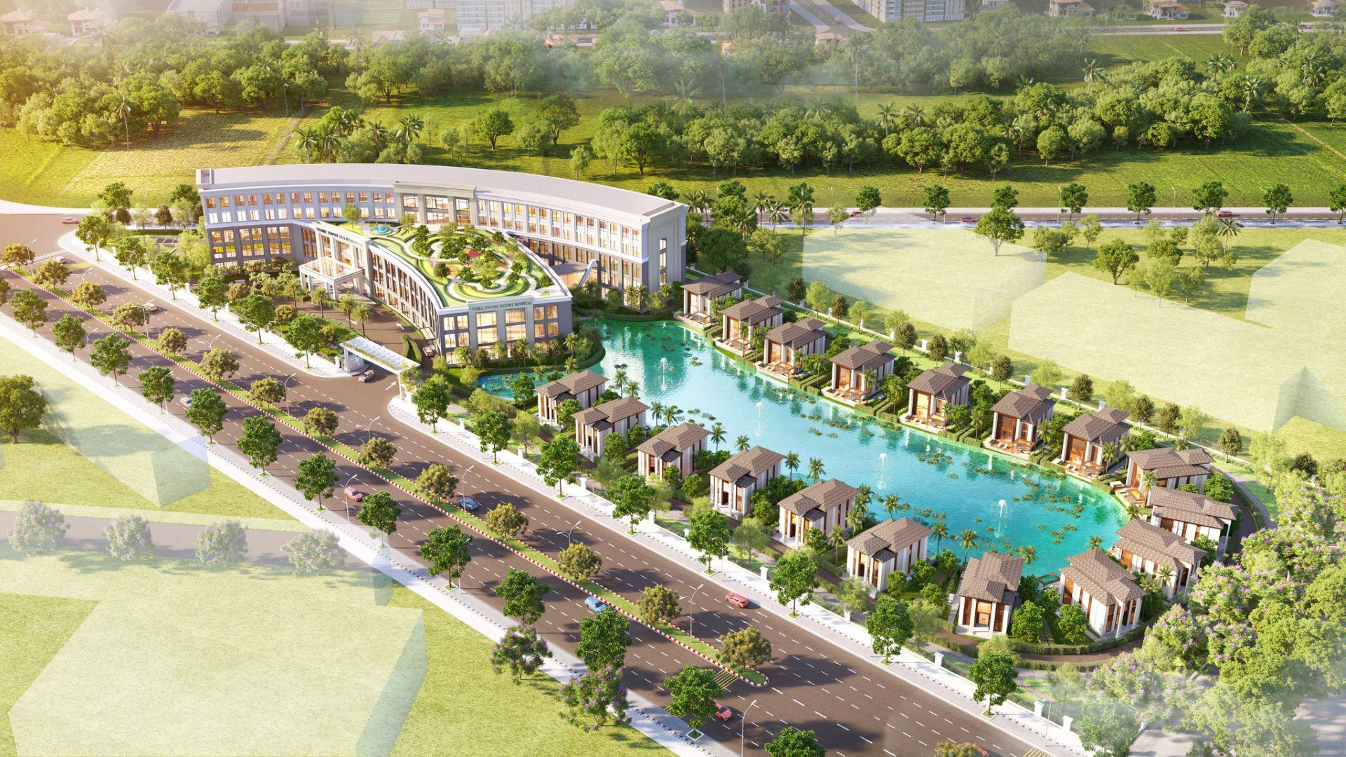 Vinmec Medical Resort tại Vinhomes Ocean Park 2 dự kiến vận hành năm 2025.