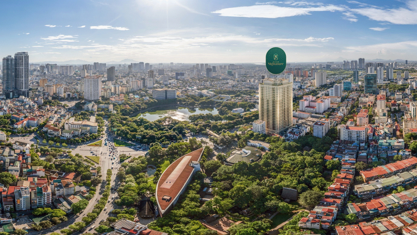 Tầm view hướng ra Viện Bảo tàng Dân tộc học giữa bức tranh đa sắc của phố phường Hà Nội. Tầm view hướng ra Viện Bảo tàng Dân tộc học giữa bức tranh đa sắc của phố phường Hà Nội.