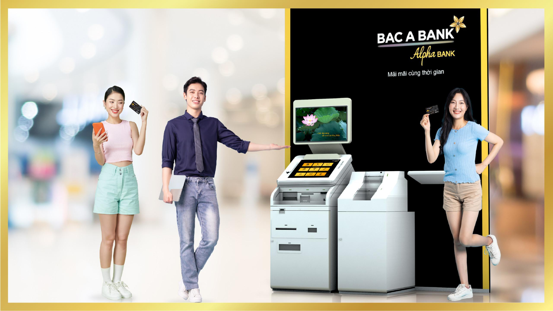 BAC A BANK tích hợp tính năng phát hành thẻ nhanh tại Kiosk Bank - ảnh 1