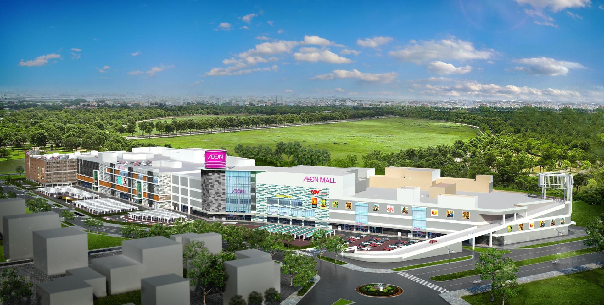 Dự án Aeon Mall Thanh Hóa có tổng diện tích 10,5ha, với tổng vốn đầu tư khoảng gần 4.200 tỷ đồng.