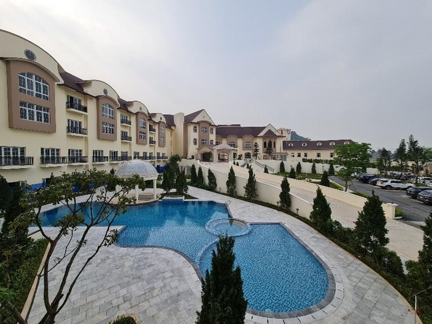 Các tiện ích của khách sạn cao cấp Legend Valley Hotel đã sẵn sàng.