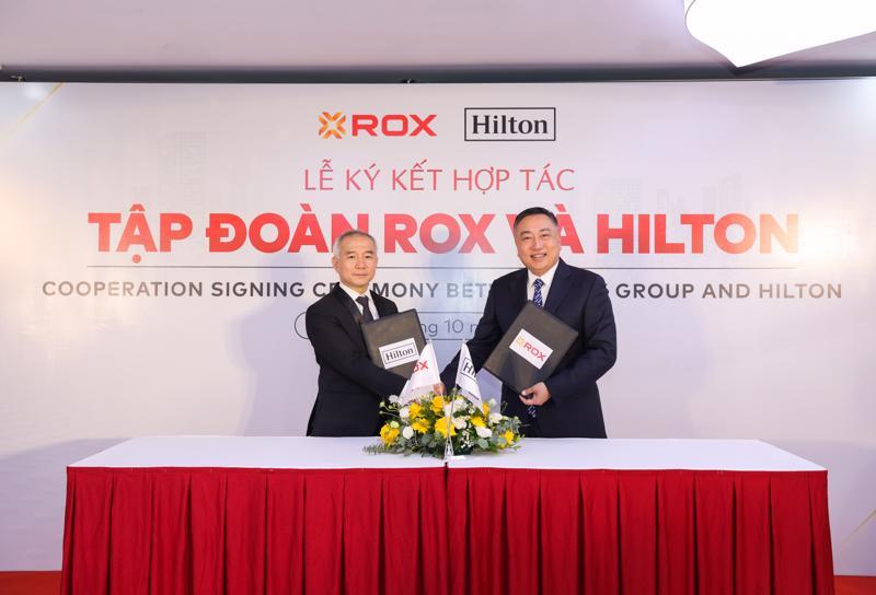 ROX Group và Hilton ký thoả thuận hợp tác phát triển phân khúc khách sạn trung cấp. - ảnh 1