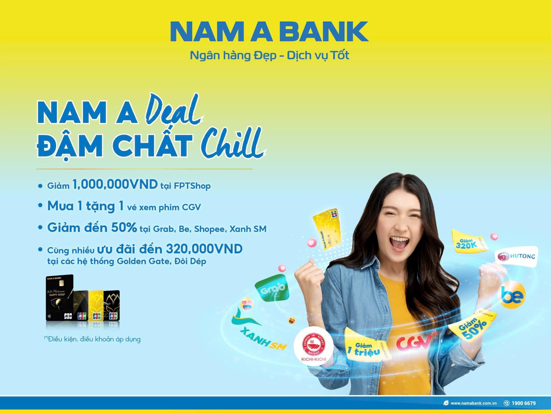 Chủ thẻ Nam A Bank JCB nhận loạt ưu đãi dịp cuối năm - ảnh 1