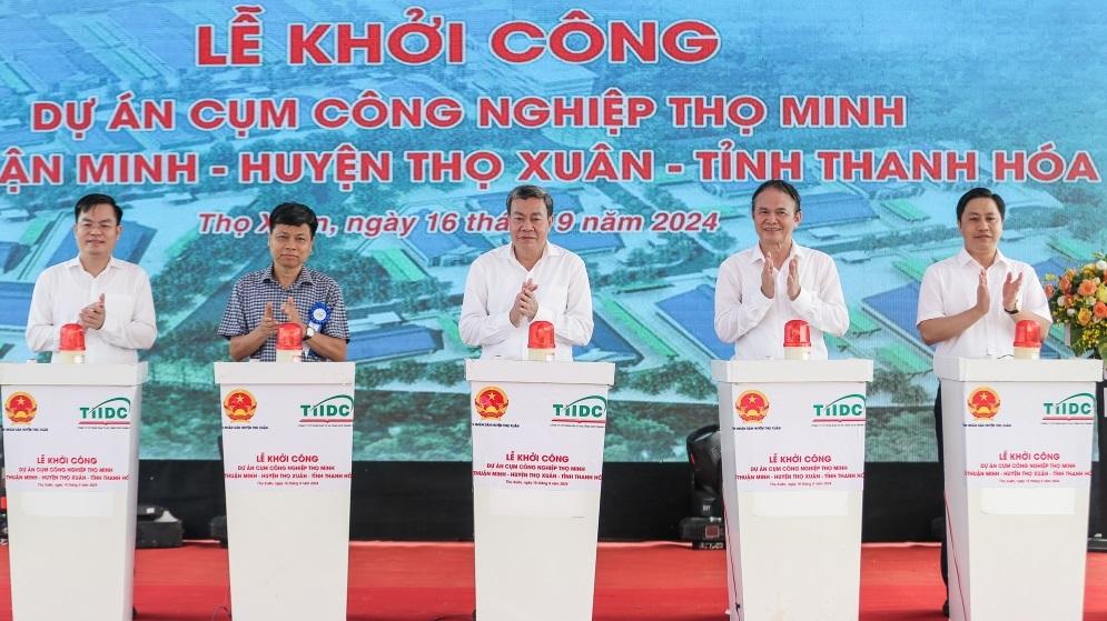 Cụm công nghiệp Thọ Minh có với diện tích 15,046 ha, tổng vốn đầu tư khoảng 180 tỷ đồng.