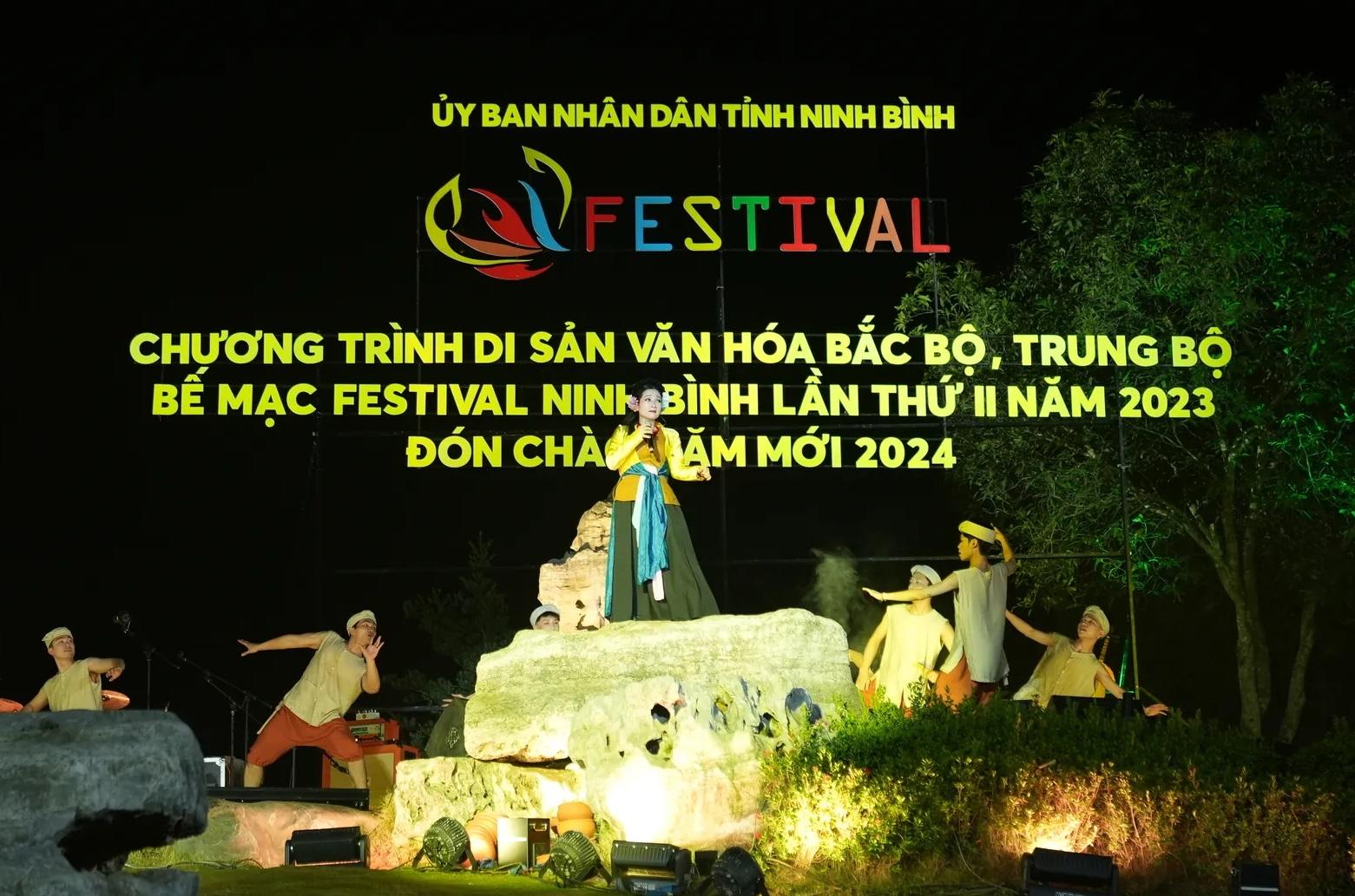 Festival Ninh Bình lần thứ 3 năm 2024 có chủ đề “Dòng chảy di sản”, là sự kiện văn hóa, du lịch có ý nghĩa quan trọng góp phần xây dựng và định vị thương hiệu đô thị di sản thiên niên kỷ của Ninh Bình.