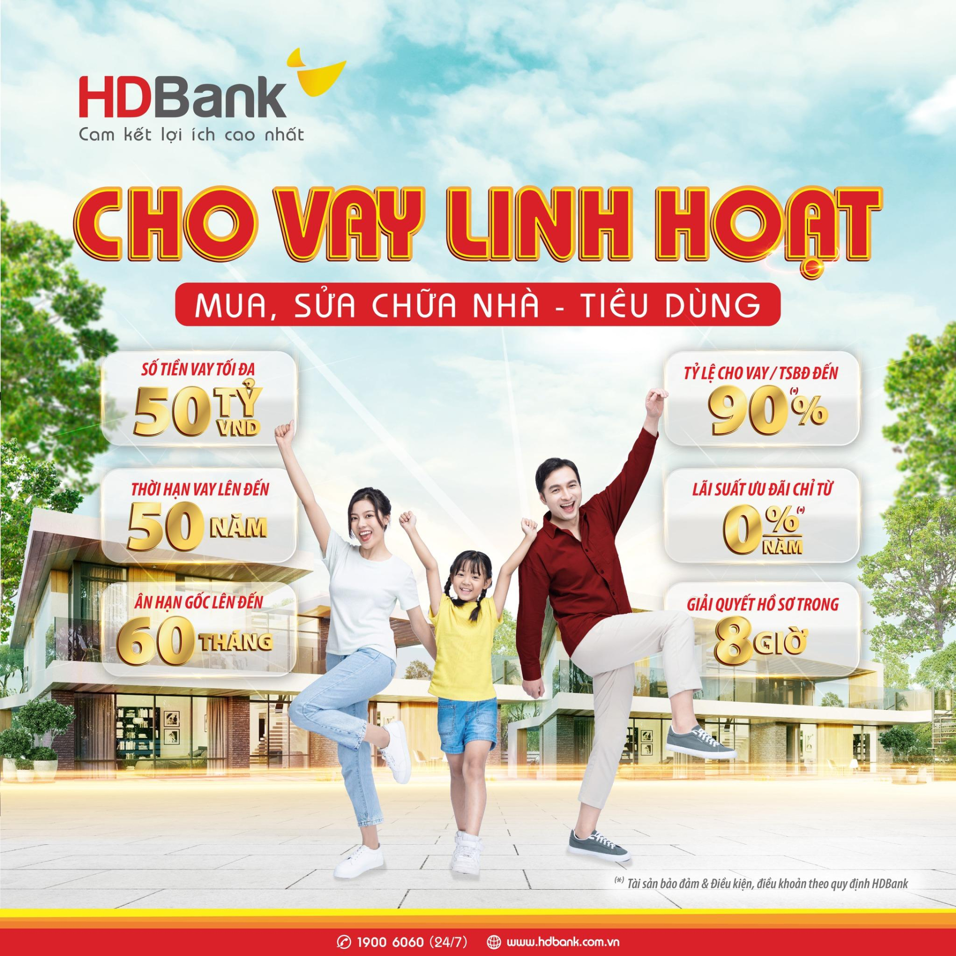 Thị trường bất động sản ấm thêm khi HDBank cho vay đến 50 năm với tỷ lệ 90% giá trị tài sản thế chấp - ảnh 1