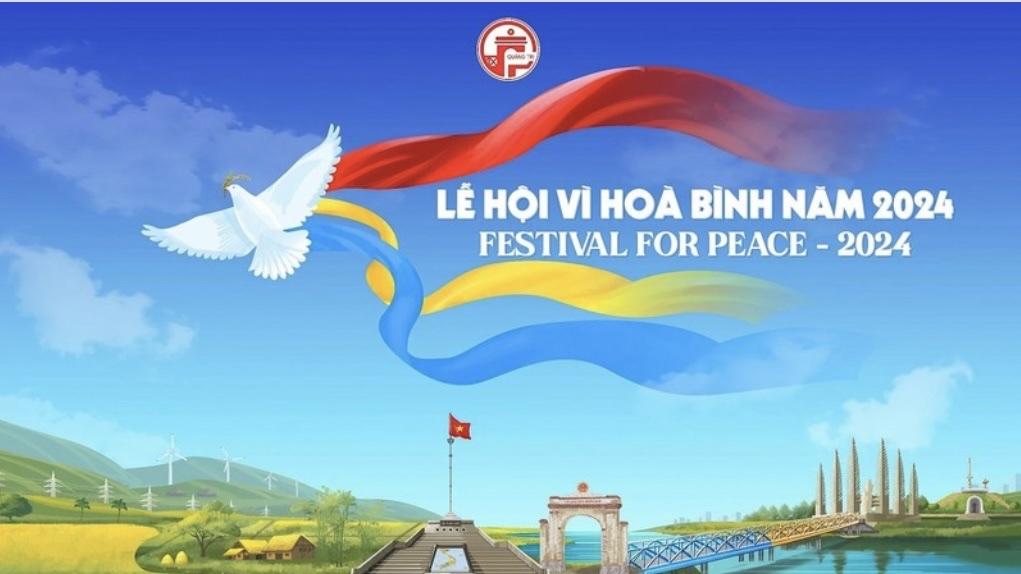Bộ nhận diện Lễ hội Vì Hòa bình năm 2024.