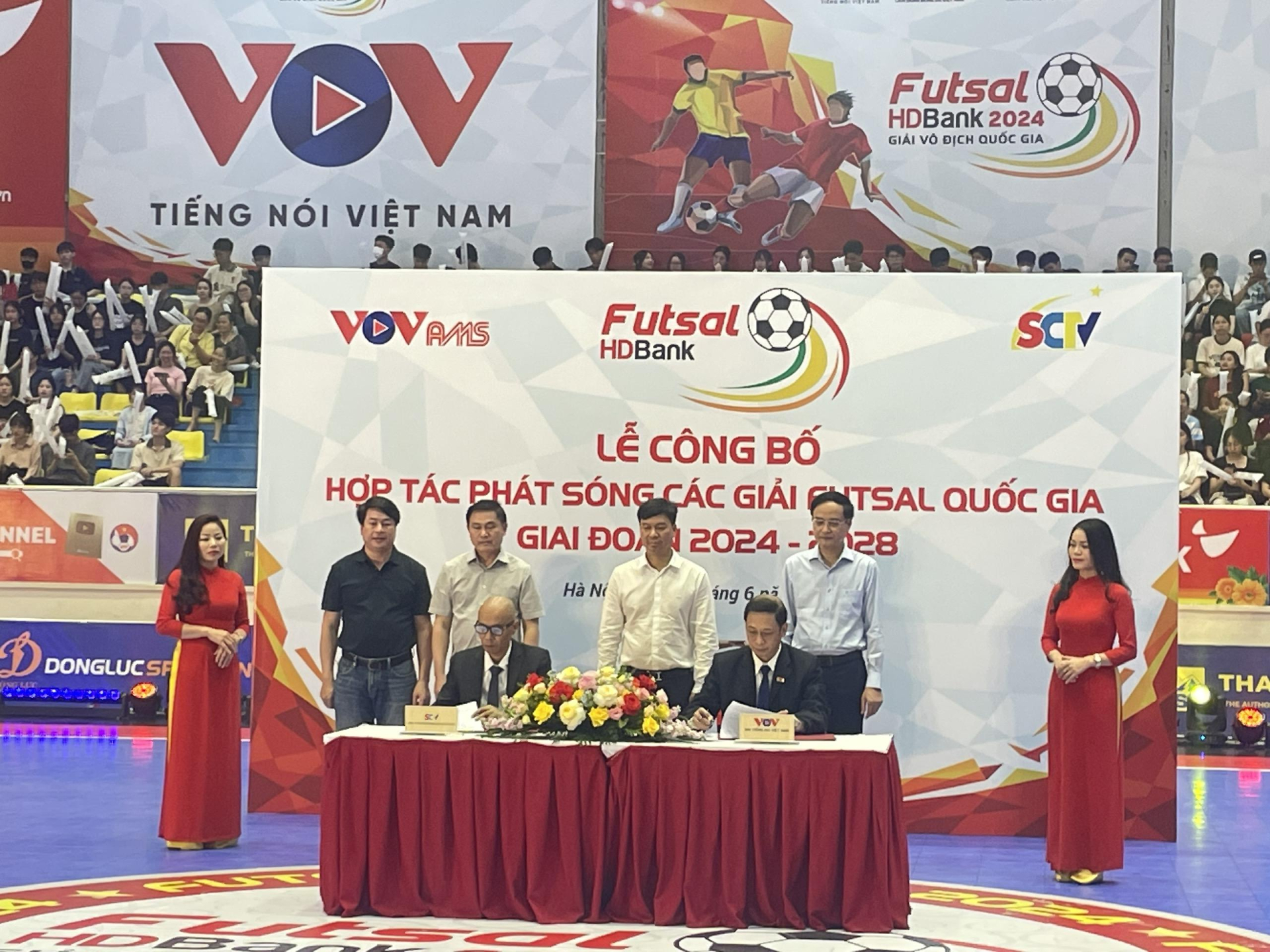 Công bố thoả thuận hợp tác phát sóng kéo dài 5 năm (giai đoạn 2024-2028) giữa VOVAMS với SCTV.