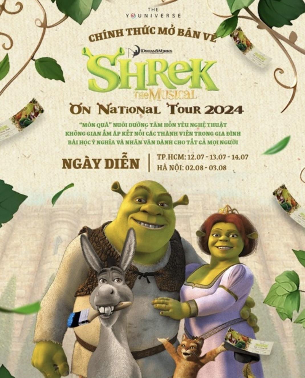 Nhạc kịch “Shrek” tái xuất khán giả Việt Nam - ảnh 1