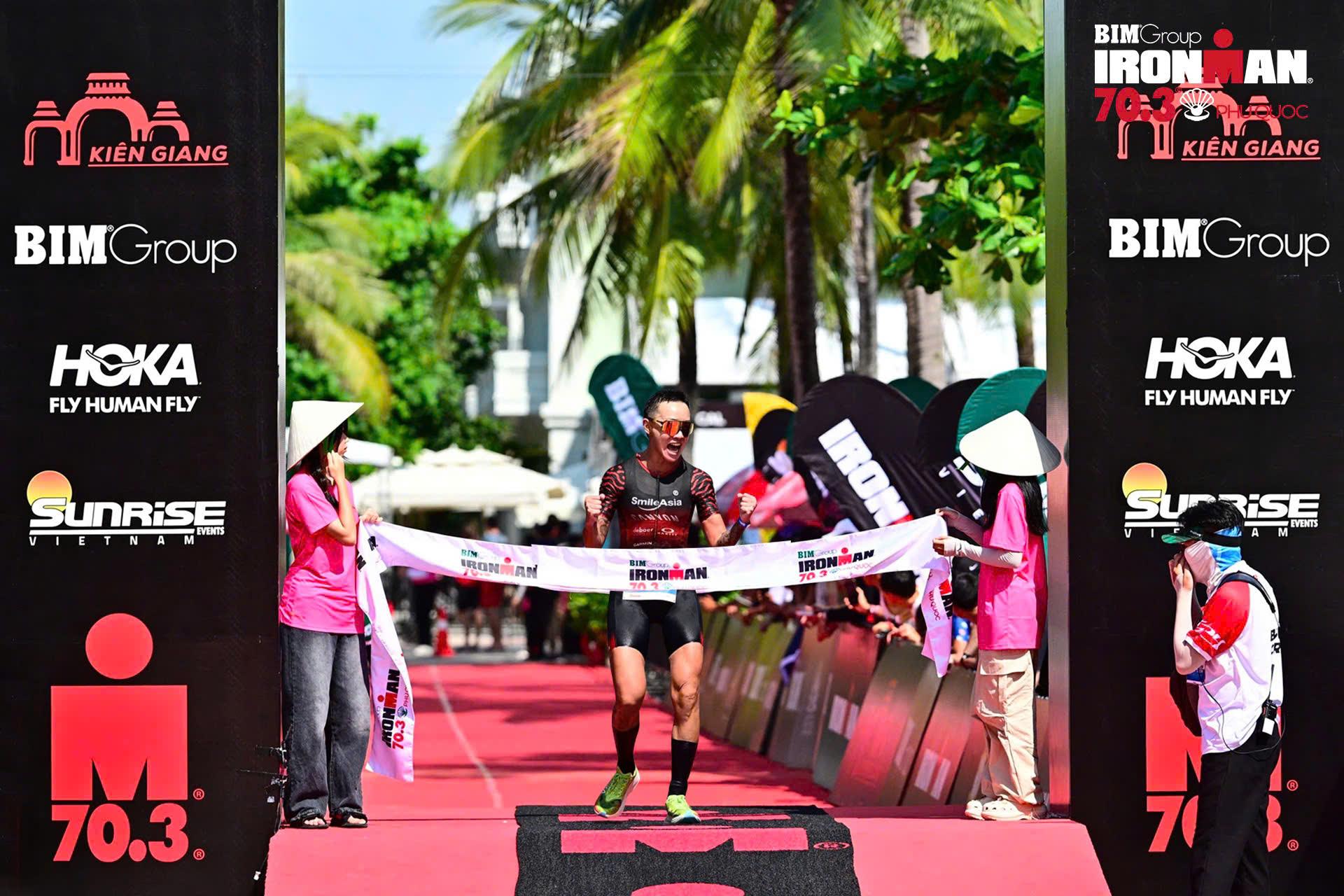 Kỷ lục mới được thiết lập từ 2 nhà vô địch mới tại giải BIM Group IRONMAN 70.3 Phú Quốc 2024 - ảnh 5