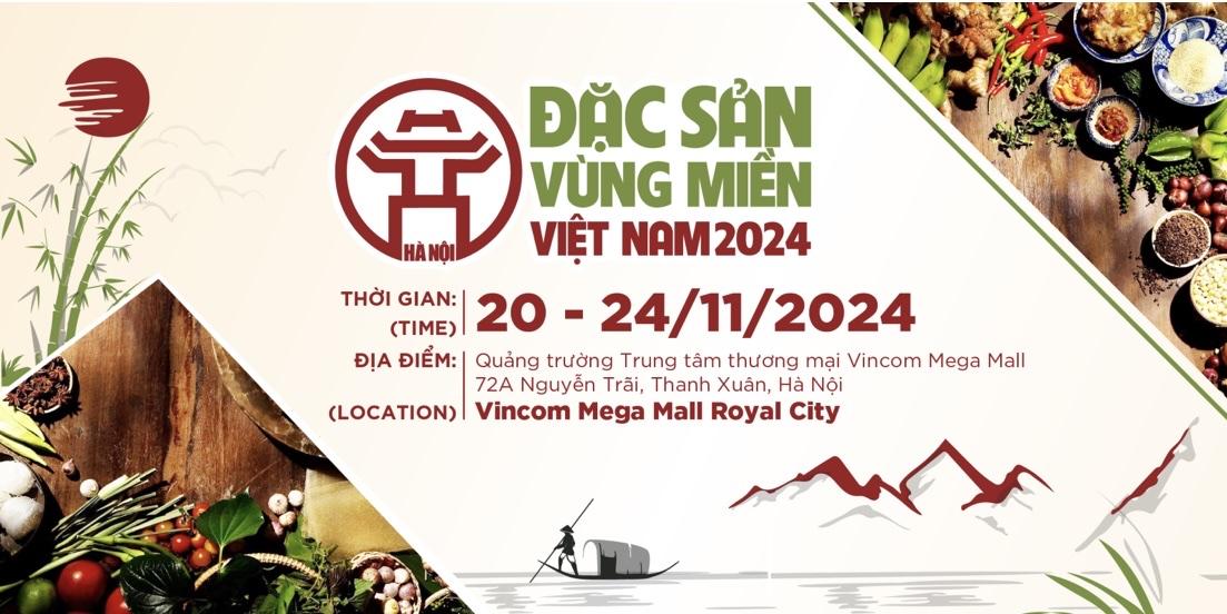 Hội chợ Đặc sản vùng miền Việt Nam 2024 - ảnh 1