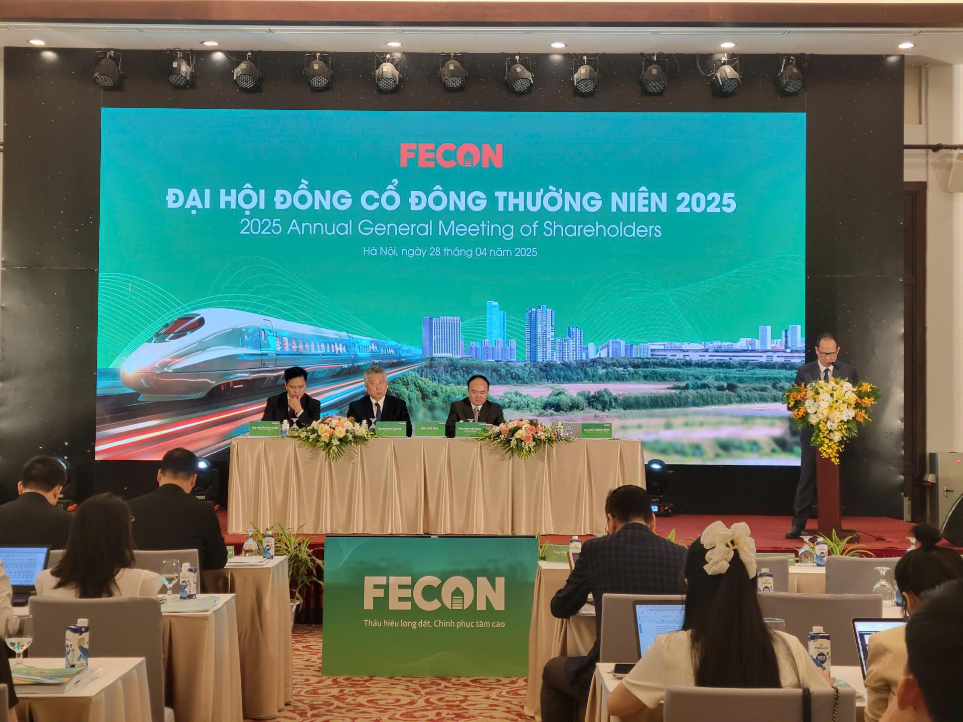 Đại hội đồng cổ đông thường niên năm 2025 Công ty Cổ phần FECON . Đại hội đồng cổ đông thường niên năm 2025 Công ty Cổ phần FECON .