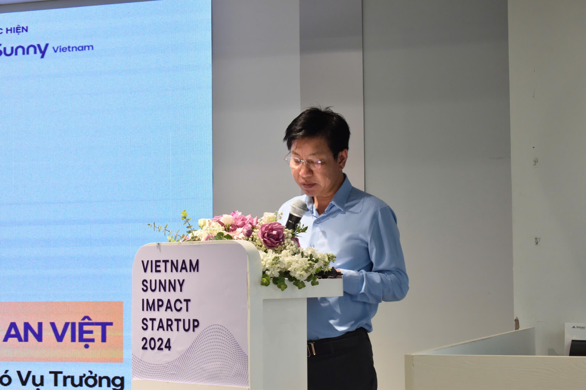 Ông Nguyễn Xuân An Việt - Phó Vụ trưởng Vụ Học sinh, Sinh viên, Bộ Giáo dục và Đào tạo phát biểu tại chương trình. Ông Nguyễn Xuân An Việt - Phó Vụ trưởng Vụ Học sinh, Sinh viên, Bộ Giáo dục và Đào tạo phát biểu tại chương trình.
