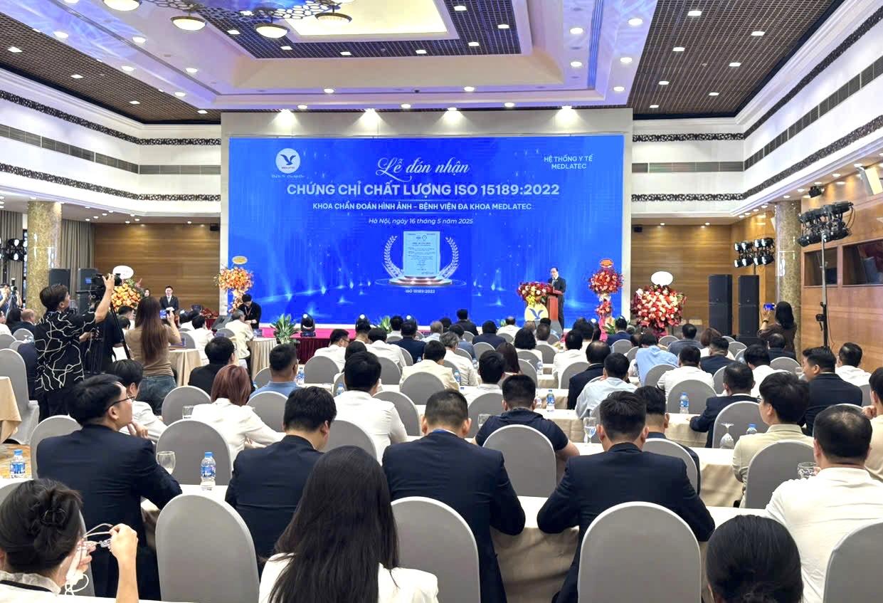 Toàn cảnh Lễ đón nhận chứng chỉ ISO 15189:2022 của Khoa Chẩn đoán hình ảnh - Bệnh viện Đa khoa MEDLATEC. Toàn cảnh Lễ đón nhận chứng chỉ ISO 15189:2022 của Khoa Chẩn đoán hình ảnh - Bệnh viện Đa khoa MEDLATEC.